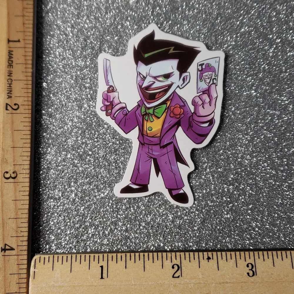 DC COMICS Batman Joker Waterproof Sticker - Picture 2 of 8